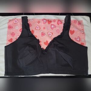 Elegant Black Lace Women's Bra